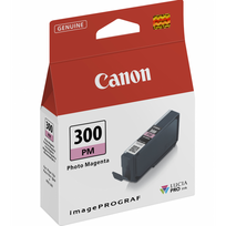 Canon PFI-300PM Photo Magenta/Foto purpurinė rašalinio spausdintuvo rašalo kasetė, 14 ml