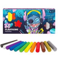 Plastilinas Stitch, 12 spalvų