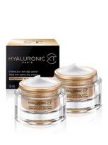 HYALURONIC XT Veido priežiūros rinkinys su hialurono rūgštimi ir kolagenu dienai ir nakčiai, 2 dalys