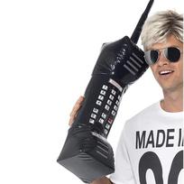 Pripučiamas žaislinis mobiliojo telefono modelis, vakarėlio triukų rekvizitas, 2 vnt. juoda