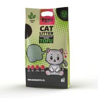 Bubu Pets žaliosios arbatos kvapo tofu kraikas katėms 2,5 kg / 6L