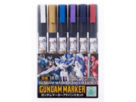 Mr.Hobby - Gundam Advanced Marker Set markerių komplektas, GMS-124