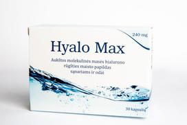 HYALO MAX sąnariams ir odai kapsulės, N30