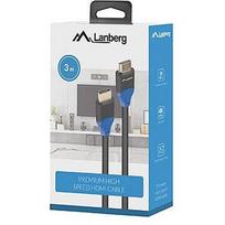 Lanberg Cable HDMI M/M v2.0 3m Full Copper Black BOX CA-HDMI-15CU-0030-BK
