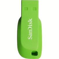 SanDisk Cruzer Blade, 16GB, Electric Green SDCZ50C-016G-B35GE