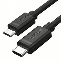 Unitek USB-C 1.0m czarny Y-C473BK