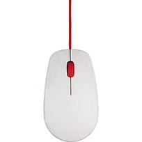 Raspberry Pi Optical Mouse, White/Red RB-MAUS01W