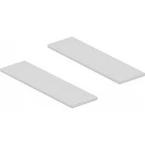 Delock heating pad set (2 pieces) 70 x 20 mm for M.2 modules, thermal greases and pads (gray) 18287