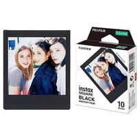 Fujifilm Instax Square Instant Film Black Quantity 10, Glossy instax square glossy black