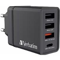 Verbatim Lādētājs Verbatim Wall Charger 30W Black 49700V
