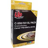Uprint Tintes kārtridžs UPrint Canon PGI-550/CLI-551 Multipaka C-551XL-PACK-UP
