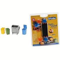 Bruder Professional Series Garbage Can Set - 02607
