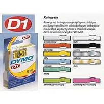 DYMO ETYKIETA D1 12mmx7m CZARNY/CZER. S0720570 S0720570