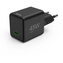 Hama Supermini GaN 45W PD/QC 1x USB-C czarna 201987