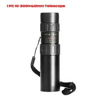10-300X Zoom HD Monocular Telescope Mobile Phone Telescope Outdoor Hunting Camping Tourism Telescope With Tripod Phone Clip
