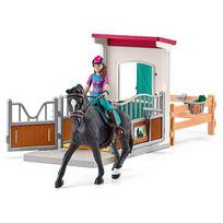 Schleich Horse Club horse box with Lisa & Storm, toy figure 42709