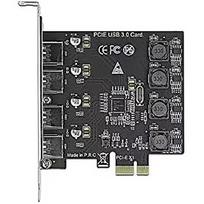Delock PCIe x1 K 4x ext USB-A BU SS USB - 90509