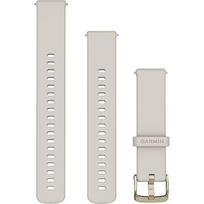 Garmin Silicone band, 18mm, Ivory/Gold - for Venu 3S  010-13256-04