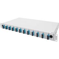 Digitus FO splice box, 1U, quick lock, empty without front panel, M20/M25 Cable gland, Grey | DN-96200-QL