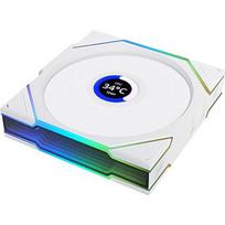 Lian Li UNI FAN TL 120 LCD Reverse Blade Wireless, White 12RTLLCD1W1W