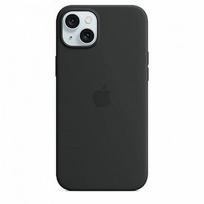 Apple iPhone 15 Plus Silicone Case with MagSafe - Black MXQR3ZM/A