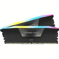 Corsair Vengeance RGB Black, DDR5, 32GB, 6400MT/s, CL36, Kit of 2 CMH32GX5M2B6400C36