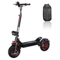 iScooter iX5S Sulankstomas Elektrinis Paspirtukas 1000W Variklis 48V15Ah Baterija 11 Colių Bekelės Padangos E-Paspirtukas Suaugusiems juoda