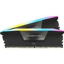 Corsair Vengeance RGB Black, DDR5, 64GB, 6000MT/s, CL30, Kit of 2 CMH64GX5M2B6000Z30