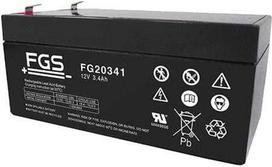 Fiamm PB-12-3,4-4,8 FG20341 Švino akumuliatorius 12 V 3,4 Ah Švino vilna (P x A x G) 134 x 66 x 65 mm Peilio kontaktas 4,8 mm Nereikalauja priežiūros, mažas savaiminis išsikrovimas
