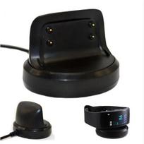 USB įkrovimo laidas Samsung Galaxy Gear Fit 2 R360 / Fit2 Pro R365 išmaniai apyrankei / apyrankei Dokas Įkroviklio adapterio laidas Stovas juoda