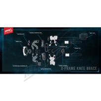 Leatt X-Frame kelių apsaugų varžtų komplektas (pora)