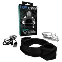 Bathmate Hydro Vibe - hidroterapinis, vibruojantis žiedas (juodas)