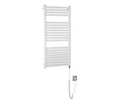 Aqualine - Vonios kambario elektrinis radiatorius TONDI-E 300W/230V 97 cm balta