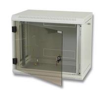 Triton 19-inch rack, wall-mount, 9U/500, removable side panel, wall mounted, grey
