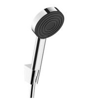 Pulsify 105 1jet dušo galvutės komplektas su laikikliu ir žarna 1250mm, 13,5L/min, chromas 24301000