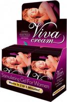 Klitorio kremas Swiss Navy Viva Cream, 24 vnt.