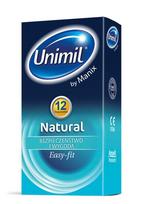 Prezervatyvai Unimil Natural 12 vnt