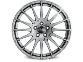 R19x8J 5X112 ET35 CB-75 Grigio Corsa Black Lettering