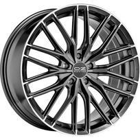 R20x9J 5X112 ET35 CB-75 Star Graphite Diamond Lip