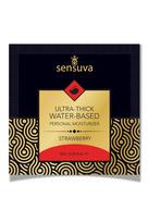 SENSUVA ULTRA–THICK WATER-BASED PERSONAL LUBRICANT STRAWBERRY 6 ML