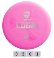 Diskgolfo diskas Discmania Evolution Soft Exo Logic Putter, rožinis