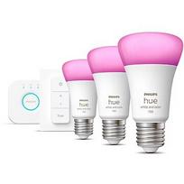 Philips Hue WCA Starter Kit 9W A60 E27 3pcs, Bridge, Switch 8719514291355