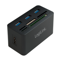 LOGILINK CR0042 - USB 3.0 Hub with All-in-One Card Reader