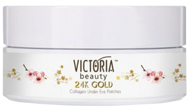 VICTORIA BEAUTY su 24 karatų auksu ir  kolagenu paakių pagalvėlės, 60 vnt.