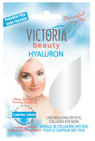 VICTORIA BEAUTY su hialuronu ir kolagenu paakių pagalvėlės, 2 vnt.