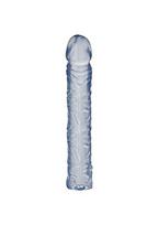 Varpos imitatorius Crystal Jellies Classic Dong, 25.4cm, skaidrus
