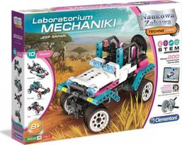 Edukacinis konstruktorius Clementoni Džipas - Mechanikos laboratorija
