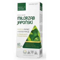 Medica Herbs Japanese Ginkgo 120 mg 60 caps