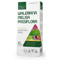 Medica Herbs Valerian Melisa Passiflora 450 mg 60 caps