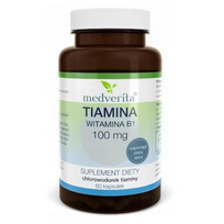 Medverita Vitamin B1 Thiamine 100 mg 60 caps